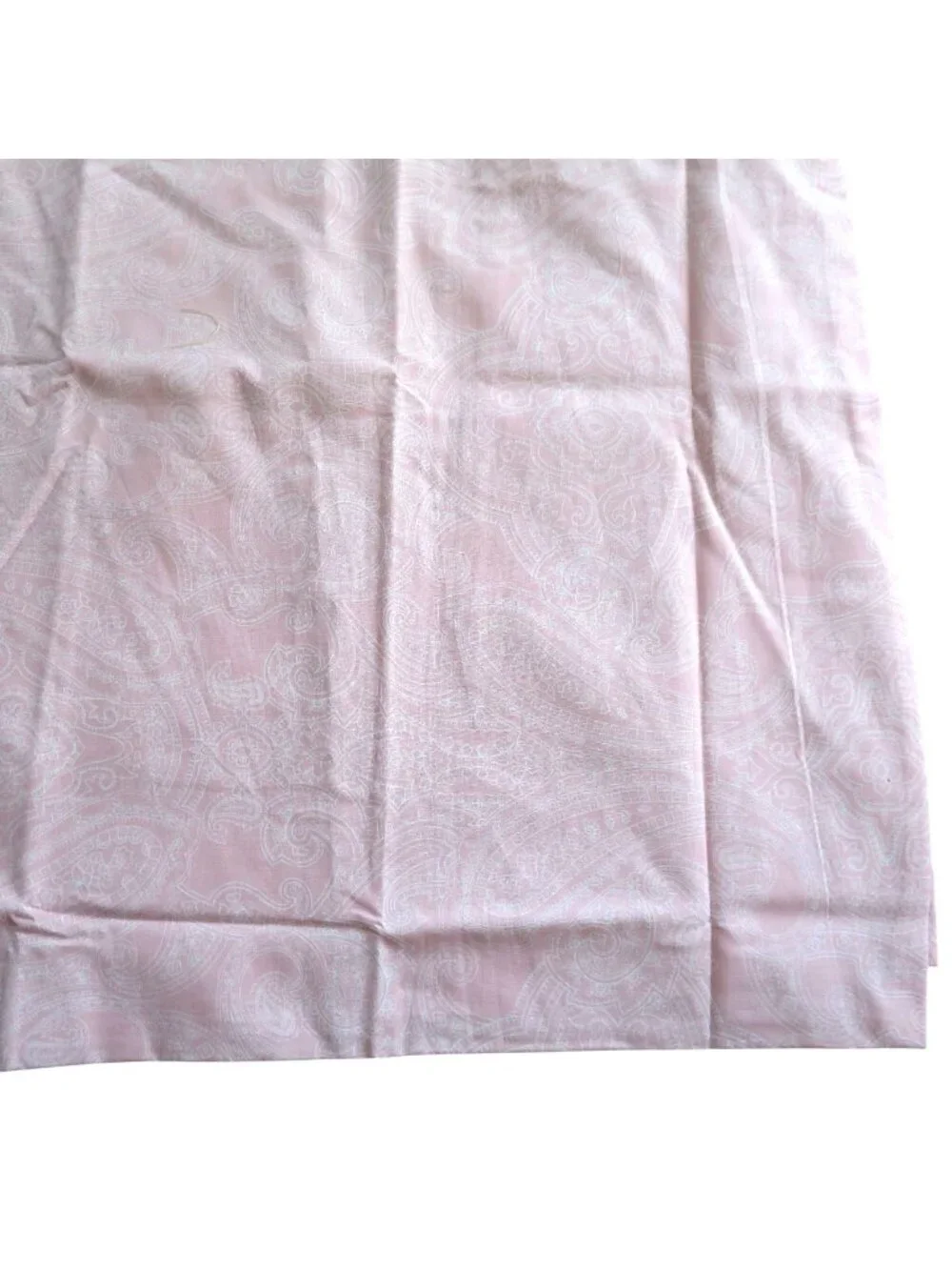 New IKEA JÄTTEVALLMO Pink White Paisley Pillowcase Shams Pair of 2 Standard